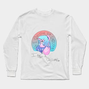 I Am A Unicorn Long Sleeve T-Shirt